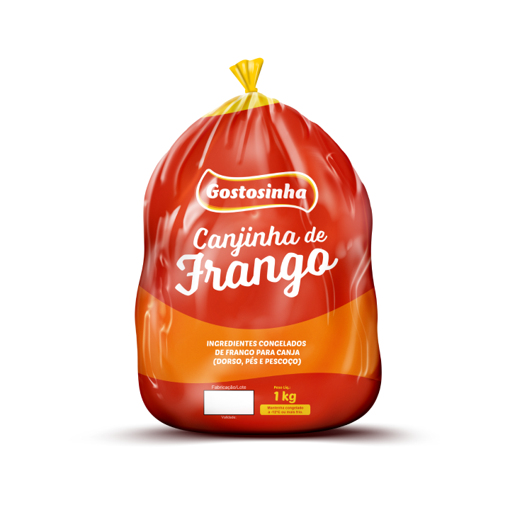 Canjinha de Frango Cong 1kg - Gostosinha> image number 0
